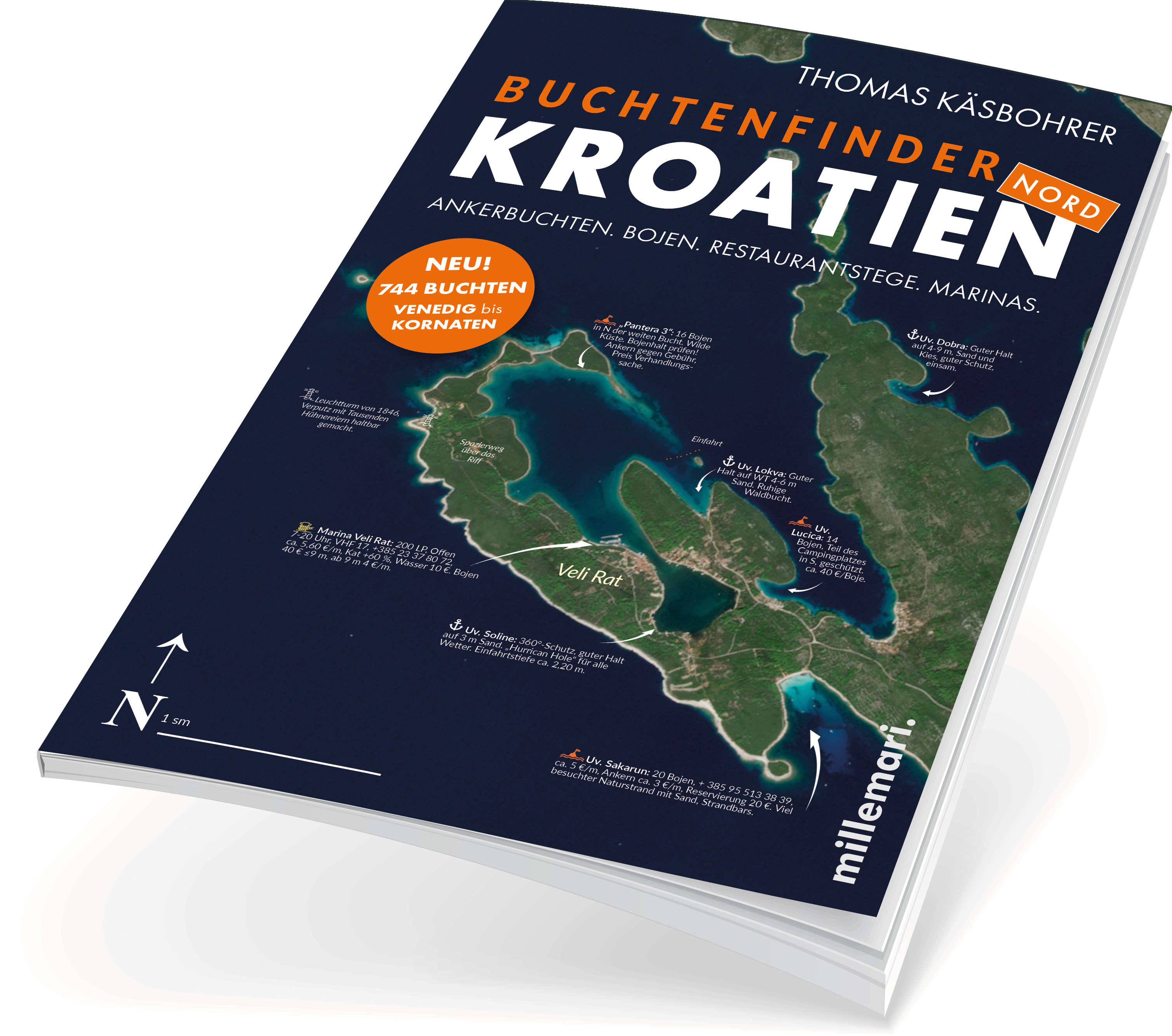 Buchtenfinder Kroatien Nord