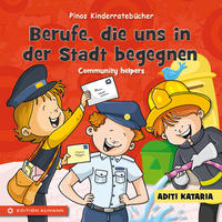 Pinos Kinderratebücher: Berufe, die uns in der Stadt begegnen - Community helpers