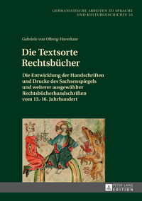 Die Textsorte Rechtsbücher