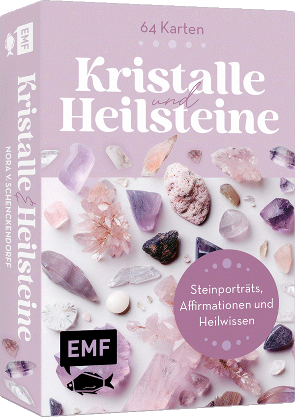 Kartenbox: Die Kraft der Kristalle und Heilsteine