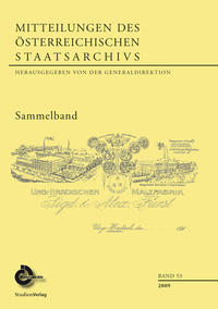 Mitteilungen des Österreichischen Staatsarchivs, Band 53