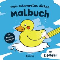 Mein allererstes dickes Malbuch (Badeente)