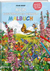 Mein kunterbuntes Wimmel-Malbuch