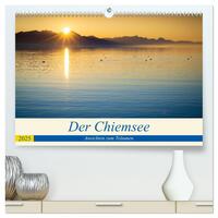 Der Chiemsee - Ansichten zum Träumen (hochwertiger Premium Wandkalender 2025 DIN A2 quer), Kunstdruck in Hochglanz