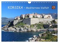 Korsika - Mediterrane Vielfalt (Wandkalender 2025 DIN A4 quer), CALVENDO Monatskalender