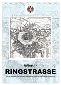 Die Wiener Ringstrasse (Wandkalender 2025 DIN A4 hoch), CALVENDO Monatskalender