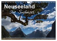 Neuseeland - Die Südinsel (Wandkalender 2025 DIN A4 quer), CALVENDO Monatskalender