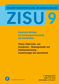 ZISU – Zeitschrift für interpretative Schul- und Unterrichtsforschung