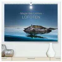 – Magie des Lichtes – LOFOTEN (hochwertiger Premium Wandkalender 2025 DIN A2 quer), Kunstdruck in Hochglanz