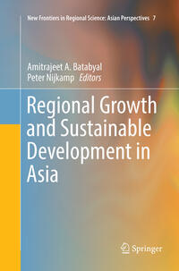 Regional Growth and Sustainable Development in Asia