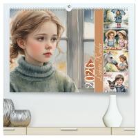 Liebste Kinder (hochwertiger Premium Wandkalender 2026 DIN A2 quer), Kunstdruck in Hochglanz