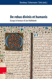 De rebus divinis et humanis