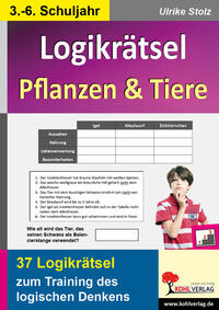 Logikrätsel Pflanzen und Tiere