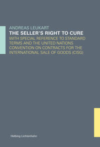 The seller's right to cure