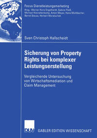 Sicherung von Property Rights bei komplexer Leistungserstellung