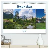 Bergwelten (hochwertiger Premium Wandkalender 2025 DIN A2 quer), Kunstdruck in Hochglanz