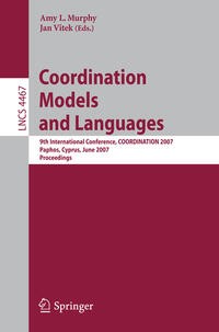 Coordination Models and Languages