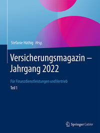 Versicherungsmagazin – Jahrgang 2022 – Teil 1