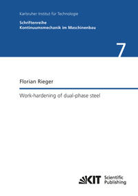 Work-hardening of dual-phase steel