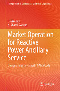 Market Operation for Reactive Power Ancillary Service