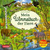 Maxi Pixi 417: VE 5: Mein Wimmelbuch der Tiere (5 Exemplare)