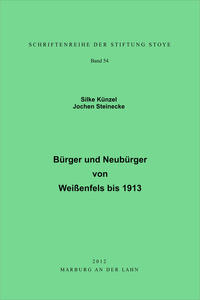 Bürger und Neubürger von Weißenfels bis 1913