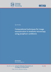 Computational techniques for image reconstruction in terahertz microscopy using Josephson cantilevers