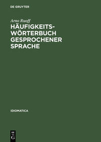 Häufigkeitswörterbuch gesprochener Sprache