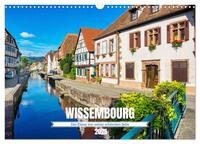 Wissembourg - Das Elsass von seiner schönsten Seite (Wandkalender 2025 DIN A3 quer), CALVENDO Monatskalender