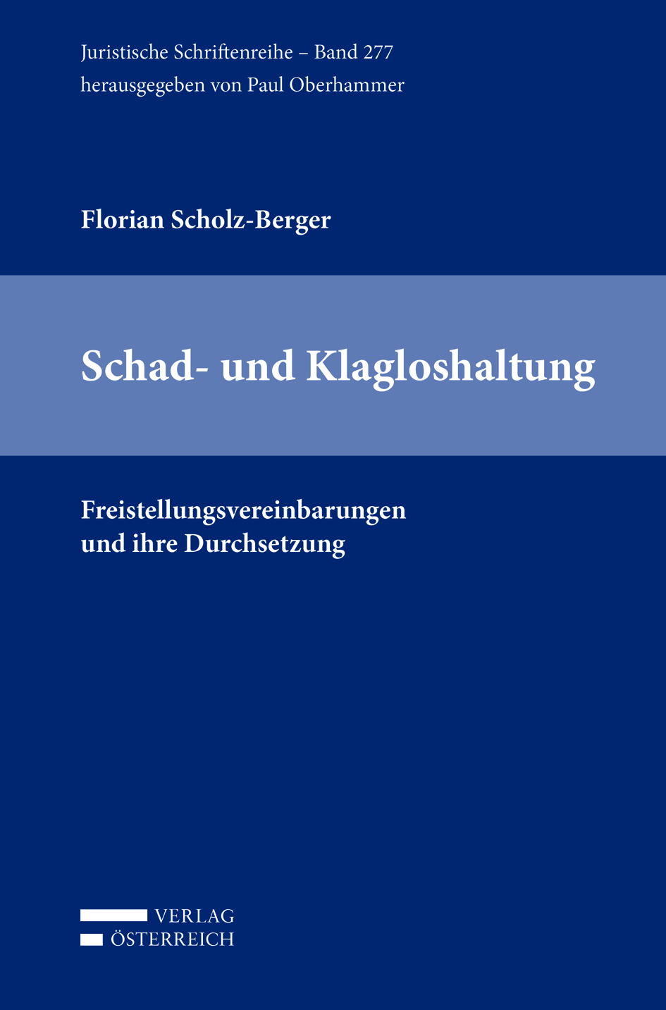 Schad- und Klagloshaltung