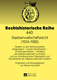 Staatsanwaltschaftsrecht (1934-1982)