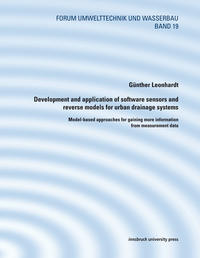 Development and application of software sensors and reverse models for urban drainage systems