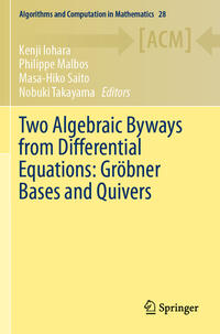 Two Algebraic Byways from Differential Equations: Gröbner Bases and Quivers