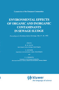 Environmental Effects of Organic and Inorganic Contaminants in Sewage Sludge