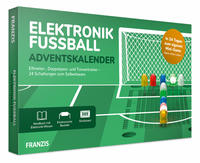 FRANZIS 67333 - Elektronik Fussball Adventskalender. Elfmeter-, Doppelpass- und Torwarttrainer. 24 elektronische Schaltungen zum Selberbauen. Ab 14 Jahren