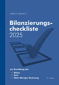 Bilanzierungscheckliste 2025