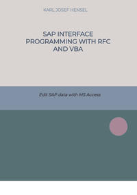 SAP interface programming with RFC and VBA