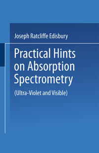 Practical Hints on Absorption Spectrometry