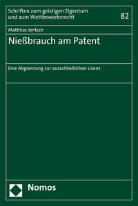 Nießbrauch am Patent