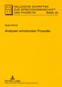 Analysen emotionaler Prosodie