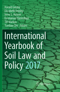 International Yearbook of Soil Law and Policy 2017