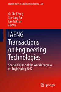 IAENG Transactions on Engineering Technologies