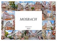 Mosbach Impressionen (Tischkalender 2025 DIN A5 quer), CALVENDO Monatskalender