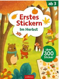 Erstes Stickern – Im Herbst