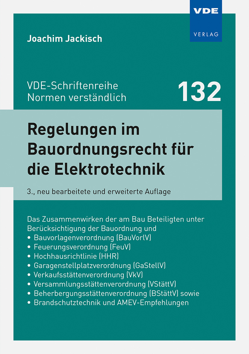 Regelungen im Bauordnungsrecht für die Elektrotechnik