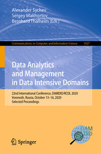 Data Analytics and Management in Data Intensive Domains