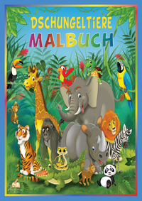 Dschungeltiere Malbuch