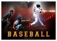 Baseball - Fight (Wandkalender 2025 DIN A2 quer), CALVENDO Monatskalender