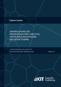 Untersuchung des Sinterverhaltens von SrTiO3 unter Berücksichtigung der Defektchemie