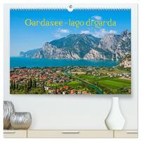 Gardasee - lago di Garda by Sascha Ferrari (hochwertiger Premium Wandkalender 2025 DIN A2 quer), Kunstdruck in Hochglanz